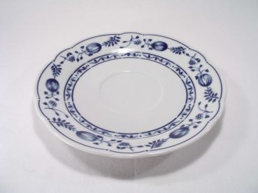 Saucieren/ Suppen Untertasse Triptis Zwiebelmuster Porzellan