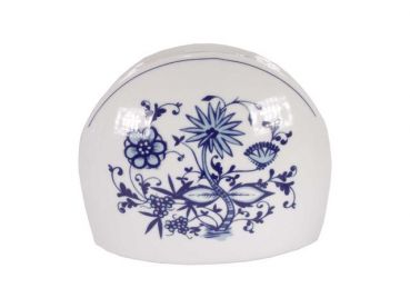 Vase Blumenvase niedrig Triptis Zwiebelmuster Porzellan