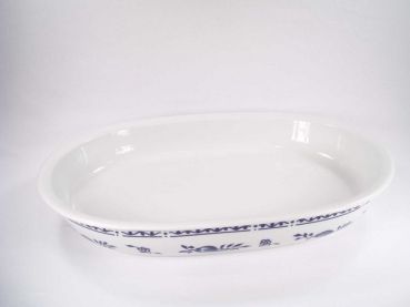 Auflaufform oval 29 cm Triptis Zwiebelmuster Porzellan