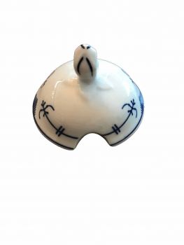 Deckel für Dose Marmelade Senf Honig Triptis Winterling indischblau