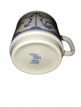 Preview: Becher Kaffeebecher 0,30 L Kahla blau saks  indischblau Stroh