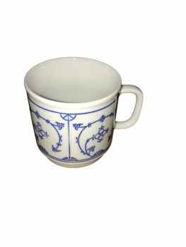 Preview: Becher Kaffeebecher 0,30 L Kahla blau saks  indischblau Stroh
