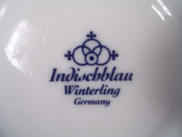 Preview: Tablett 25 x 25 cm Winterling indischblau indisch blau