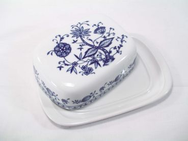 Butterdose Zwiebelmuster Porzellan Reichenbach