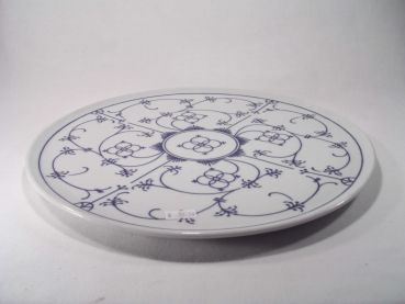 Tortenplatte Porzellan 33 cm Winterling indischblau indisch blau