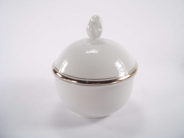 Preview: Zuckerdose 0,25 L Triptis Porzellan Goldbandlinie