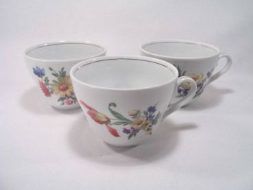 Kaffeetasse Bukett TasseTriptis Porzellan Blumenbukett