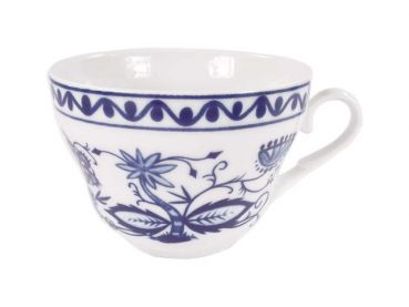 Espressotasse Espresso Tasse 0,1L Triptis Zwiebelmuster Porzellan