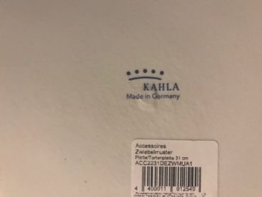 Preview: Tortenplatte 31 cm Zwiebelmuster KAHLA Zwiebelmuster