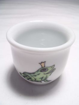 Eierbecher zum Porzellanset Froschkönig