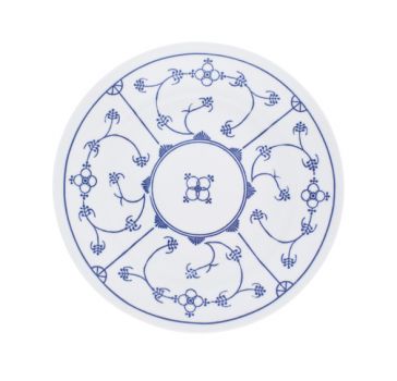 Teller Speiseteller 23,5 cm  Kahla blau saks Strohmuster