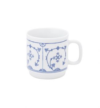 Becher Kaffeebecher 0,30 L Kahla blau saks  indischblau Stroh