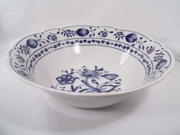 Schüssel 19 cm Triptis Zwiebelmuster Porzellan