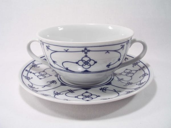 Suppentasse kompl. Winterling indischblau indisch blau