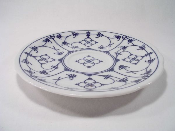 Teetasse Untertasse Winterling indischblau indisch