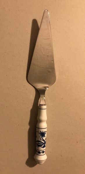 Tortenheber Zwiebelmuster