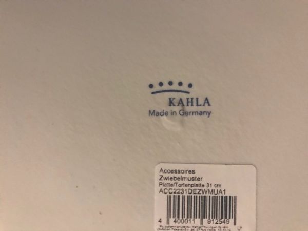 Tortenplatte 31 cm Zwiebelmuster KAHLA Zwiebelmuster