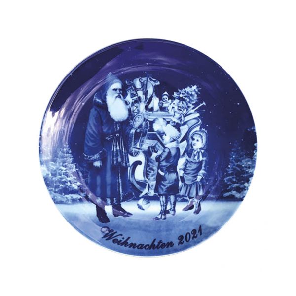 Weihnachtsteller 2021 Thüringer Porzellan wie Lichte
