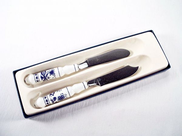 Butter Käse Besteck Zwiebelmuster