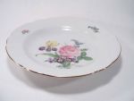 Teller tief 22 cm Blumenbukett Triptis Porzellan